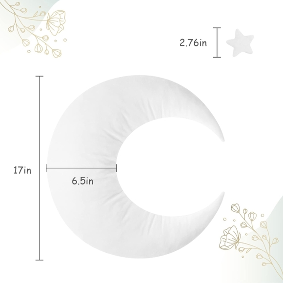 Moon and star pillows - Picture 4 of 4